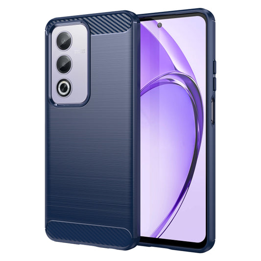 Cover til Oppo A80, Techsuit, Carbon, Blå