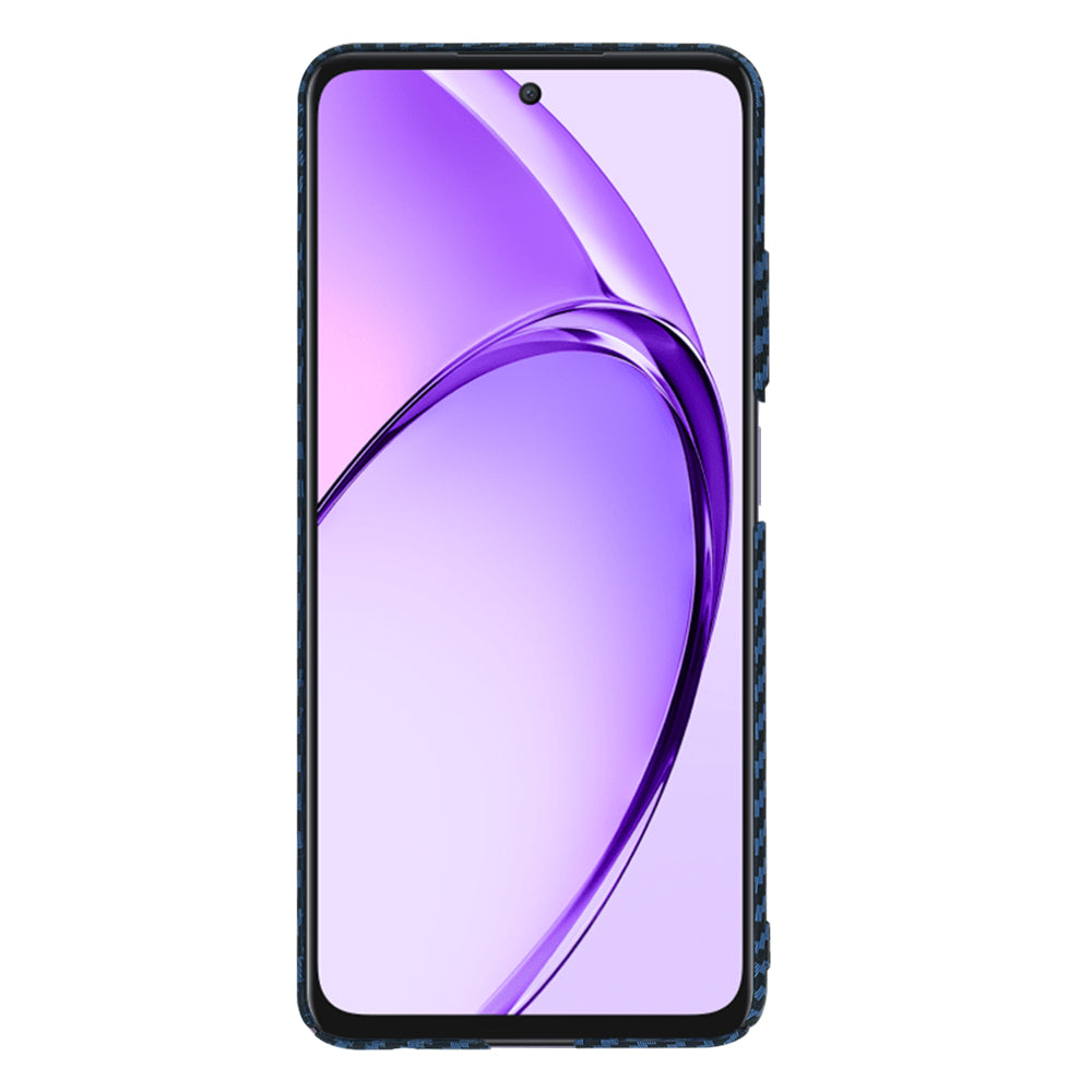 Cover til Oppo A80, Techsuit, Carbonite FiberShell, Turkis