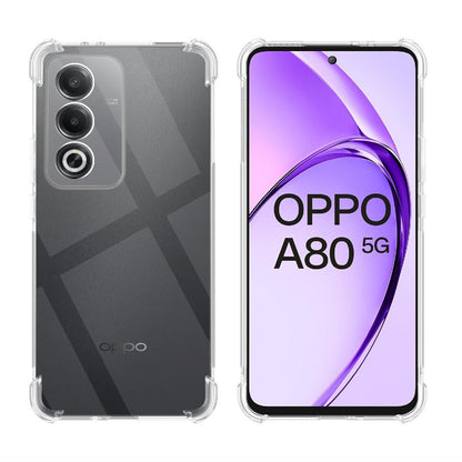 Cover til Oppo A80, Techsuit, Stødabsorberende Klar, Transparent