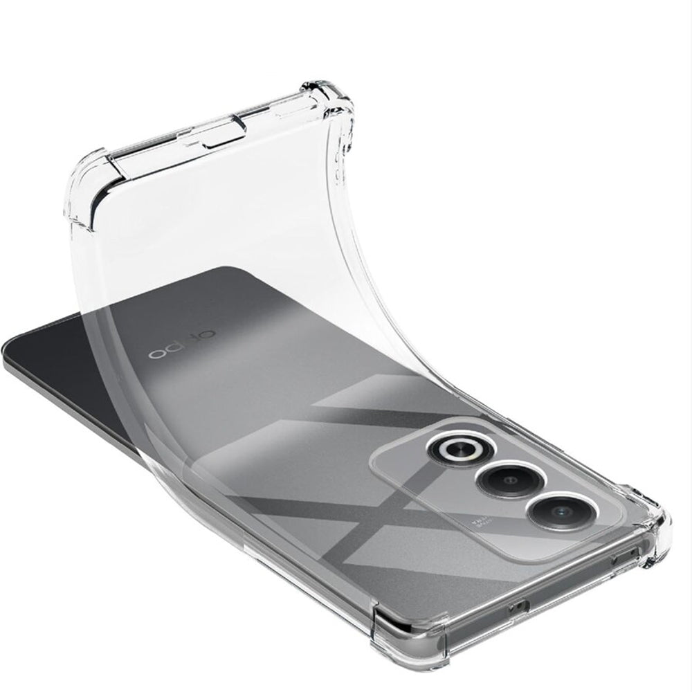 Cover til Oppo A80, Techsuit, Stødabsorberende Klar, Transparent