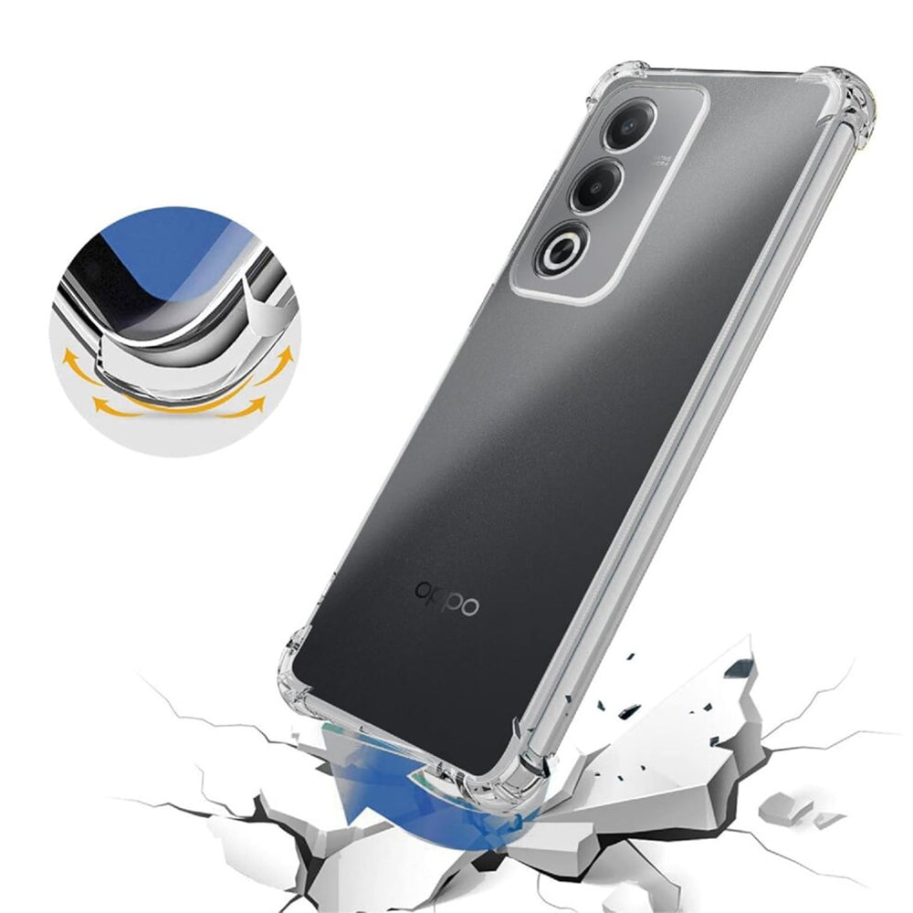 Cover til Oppo A80, Techsuit, Stødabsorberende Klar, Transparent