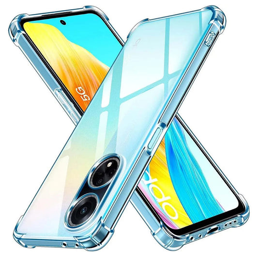 Cover til Oppo A98, Techsuit, Stødabsorberende Klar, Transparent