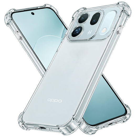 Case for Oppo Find X10, Techsuit, Shockproof Clear, Transparent