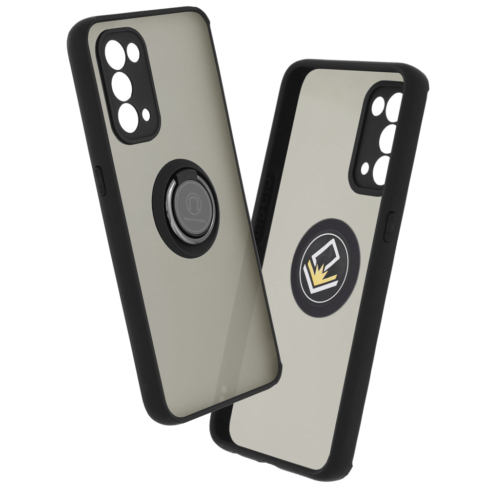 Cover til Oppo Find X3 Lite / Reno5 5G, Techsuit, Glinth, Sort