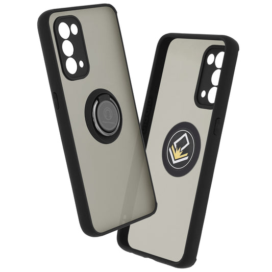 Cover til Oppo Find X3 Lite / Reno5 5G, Techsuit, Glinth, Sort
