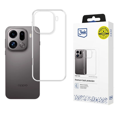 Cover til Oppo Find X9 Pro, 3MK, Klar, Transparent
