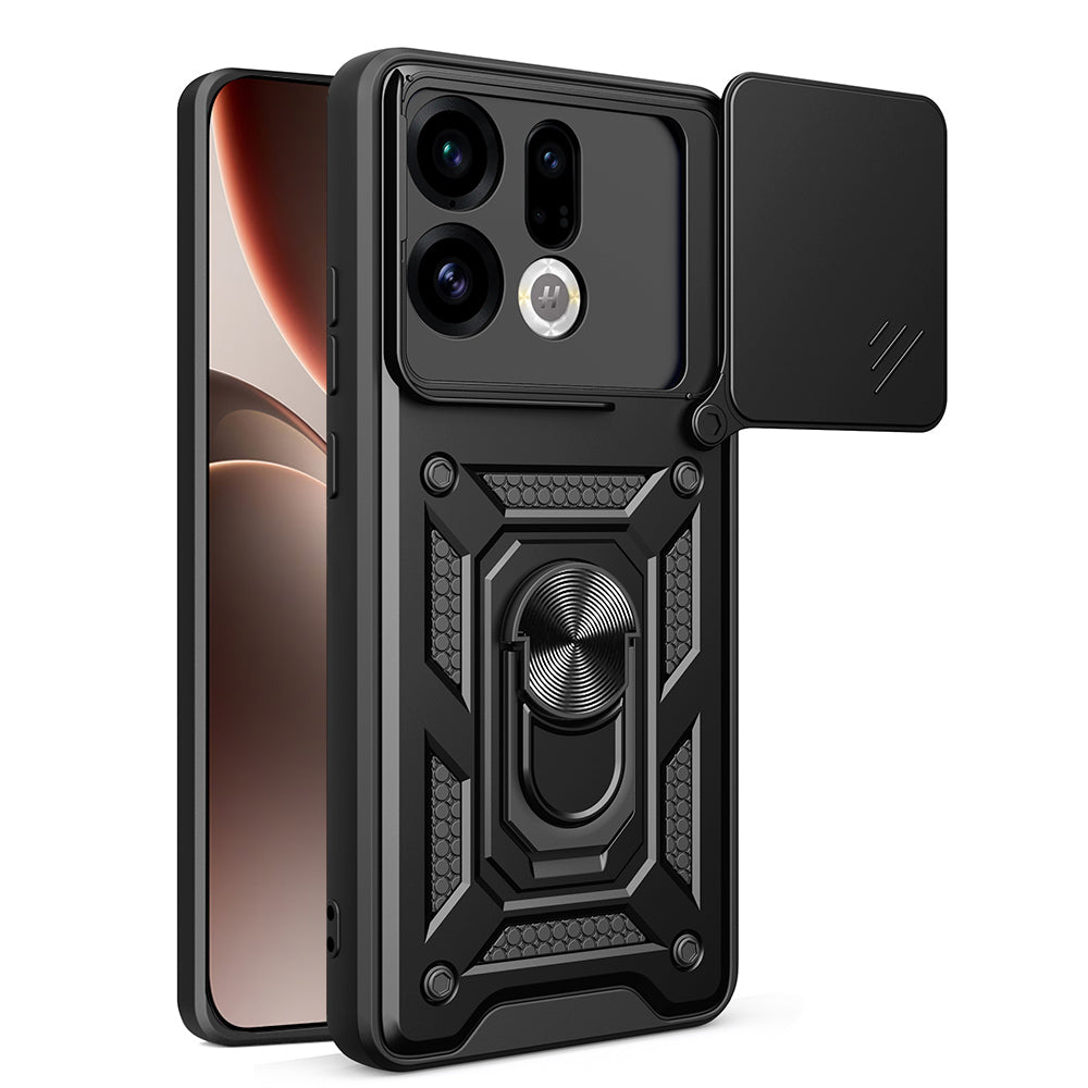 Etui til Oppo Find X9, Techsuit, CamShield, Sort