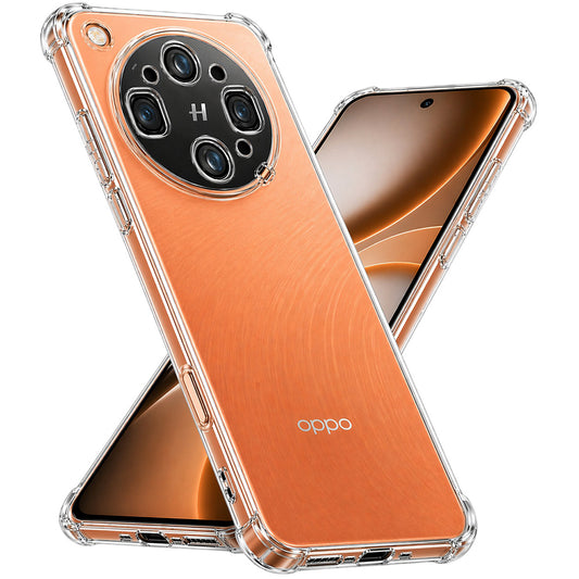 Etui til Oppo Find X9 Ultra, Techsuit, Shockproof Clear, Gennemsigtig