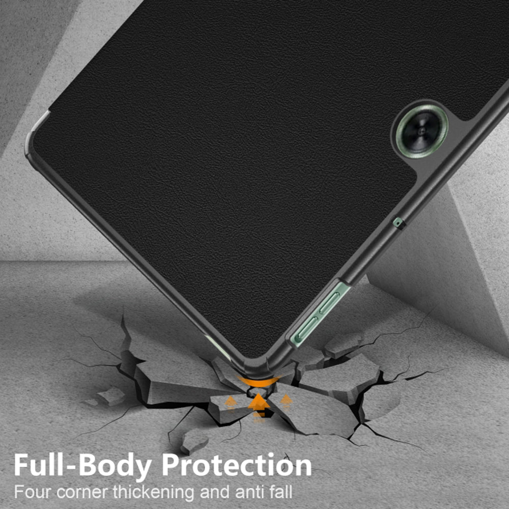 Cover til Oppo Pad Air2 / Pad Neo / Pad Go, Techsuit, FoldPro, Sort