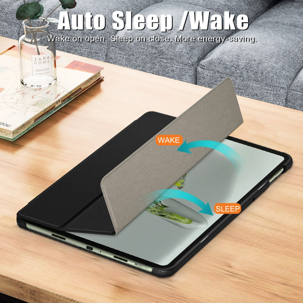 Cover til Oppo Pad Air2 / Pad Neo / Pad Go, Techsuit, FoldPro, Sort
