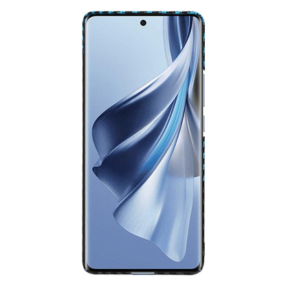 Cover til Oppo Reno10 / Reno10 Pro, Techsuit, Carbonite FiberShell, Sort Bleu
