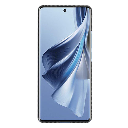 Cover til Oppo Reno10 / Reno10 Pro, Techsuit, Carbonite FiberShell, Sort