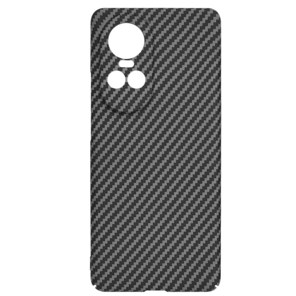 Cover til Oppo Reno10 / Reno10 Pro, Techsuit, Carbonite FiberShell, Sort