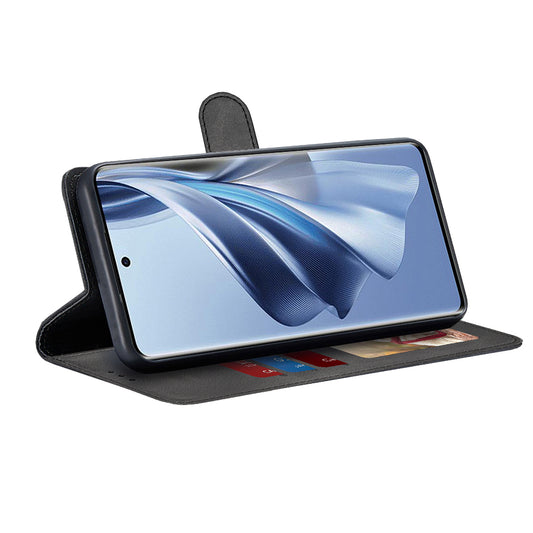 Cover til Oppo Reno10 / Reno10 Pro, Techsuit, Diary Book, Sort