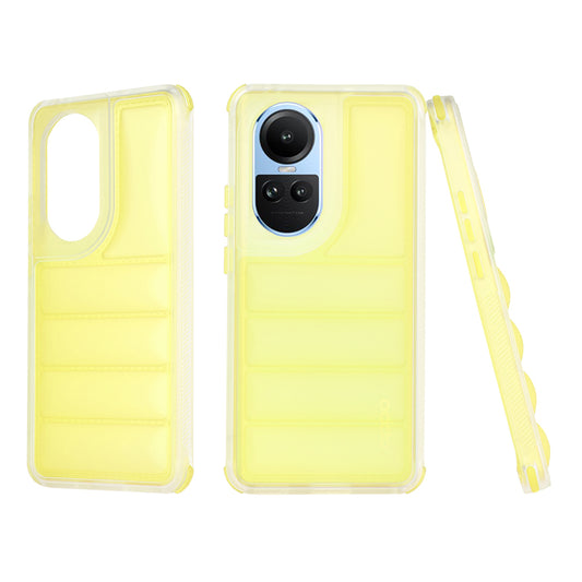 Cover til Oppo Reno10 / Reno10 Pro, Techsuit, Wave Shield, Gul