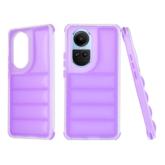Cover til Oppo Reno10 / Reno10 Pro, Techsuit, Wave Shield, Lilla