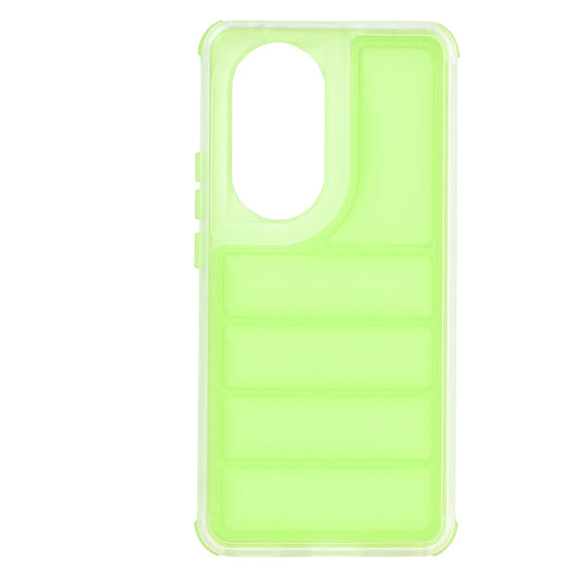 Cover til Oppo Reno10 / Reno10 Pro, Techsuit, Wave Shield, Grøn