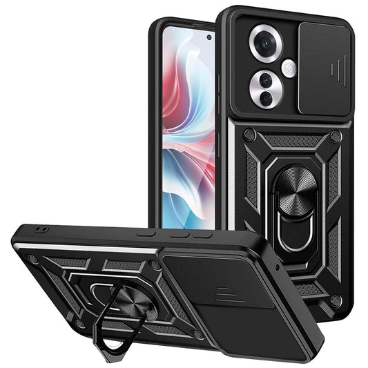 Cover til Oppo Reno11 F, Techsuit, CamShield, Sort