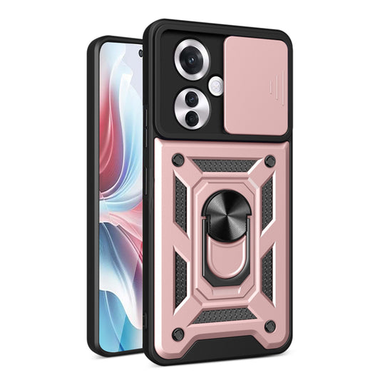 Cover til Oppo Reno11 F, Techsuit, CamShield, Pink