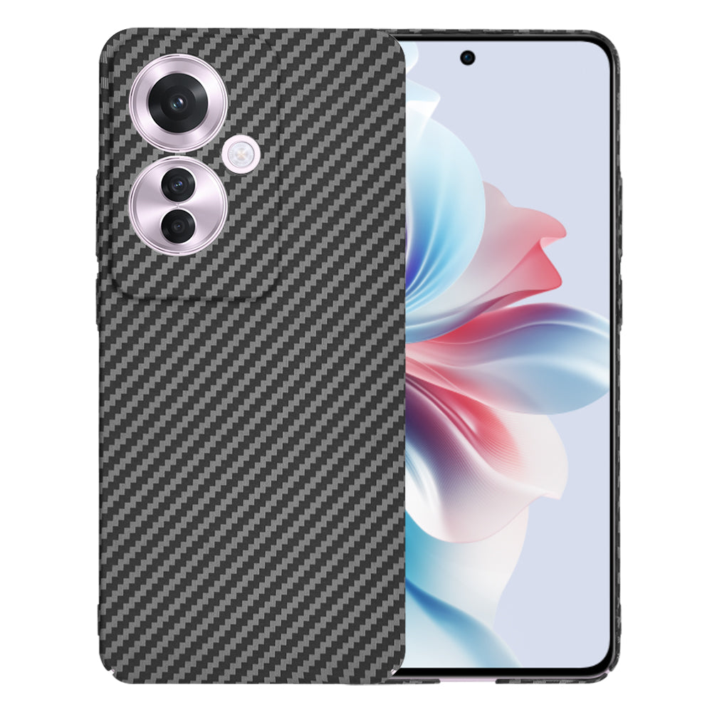 Cover til Oppo Reno11 F, Techsuit, Carbonite FiberShell, Sort