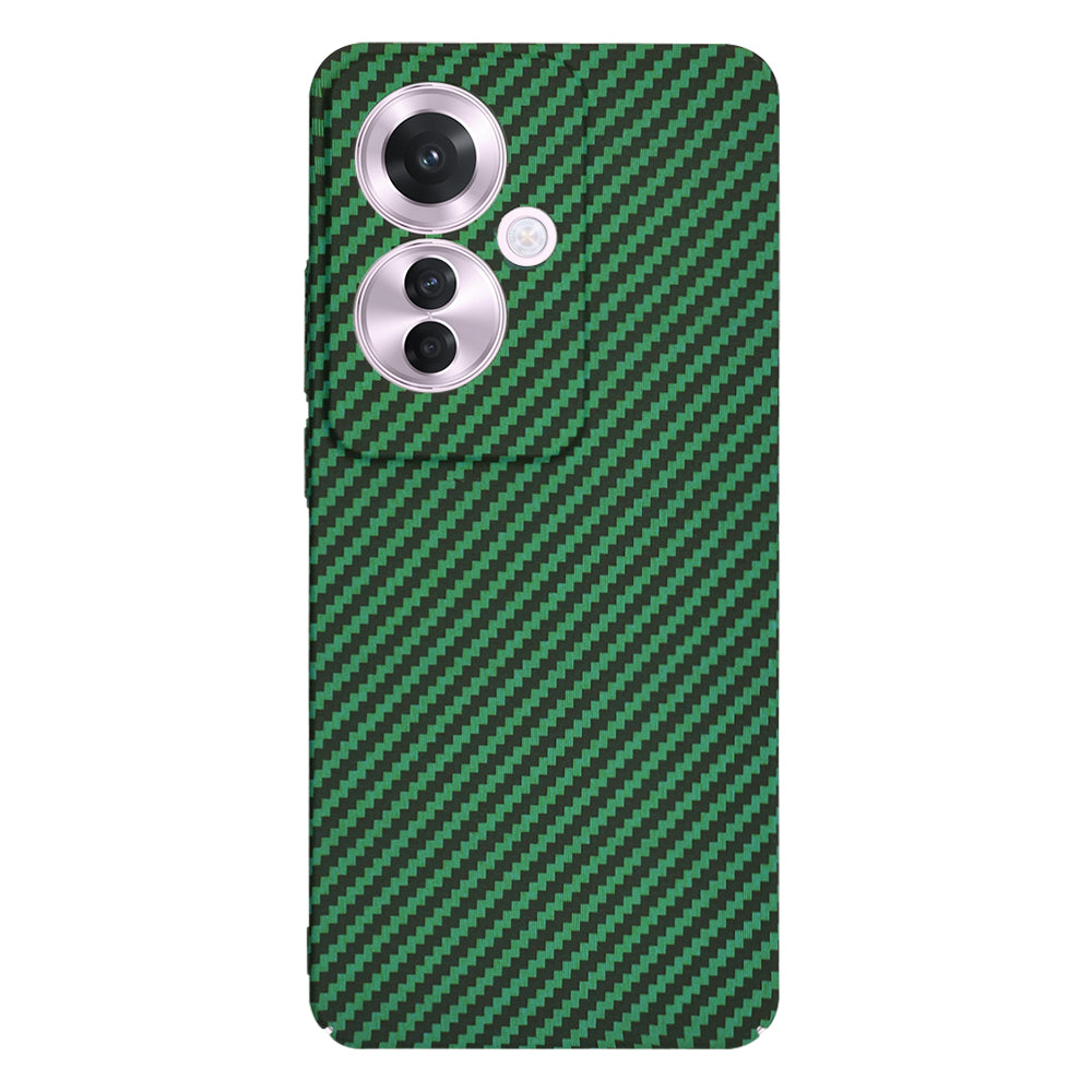 Cover til Oppo Reno11 F, Techsuit, Carbonite FiberShell, Grøn