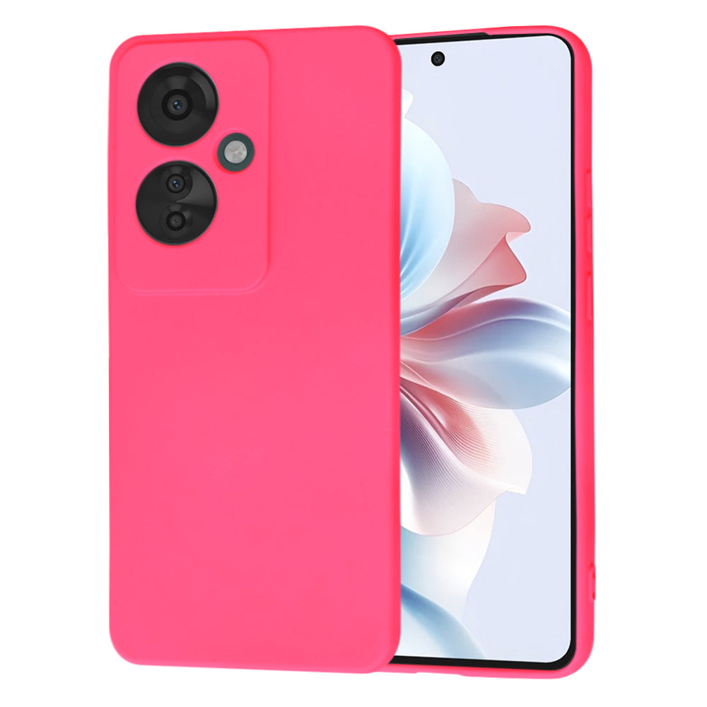 Cover til Oppo Reno11 F, Techsuit, SoftFlex, Mørk Rosa