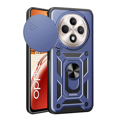 Cover til Oppo Reno12 FS 5G / Reno12 FS 4G / Reno12 F 4G / Reno12 F, Techsuit, CamShield, Blå