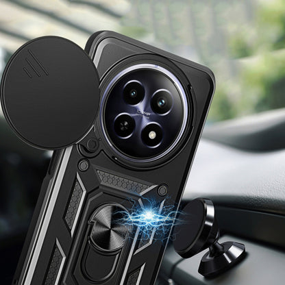 Cover til Oppo Reno12 FS 5G / Reno12 FS 4G / Reno12 F 4G / Reno12 F, Techsuit, CamShield, Sort