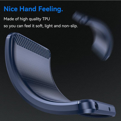 Cover til Oppo Reno12 FS 5G / Reno12 FS 4G / Reno12 F 4G / Reno12 F, Techsuit, Carbon, Blå