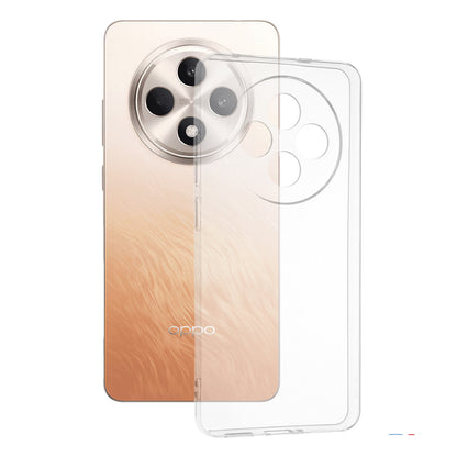 Cover til Oppo Reno12 FS 5G / Reno12 FS 4G / Reno12 F 4G / Reno12 F, Techsuit, Klar, Transparent