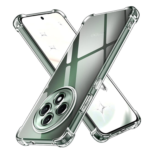 Cover til Oppo Reno12 FS 5G / Reno12 FS 4G / Reno12 F 4G / Reno12 F, Techsuit, Stødabsorberende Klar, Transparent
