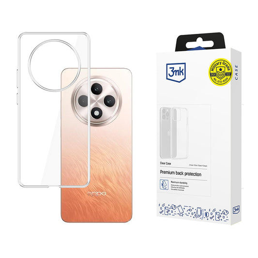 Cover til Oppo Reno12 FS 5G / Reno12 FS 4G / Reno12 F 4G / Reno12 F, 3MK, Klar, Transparent