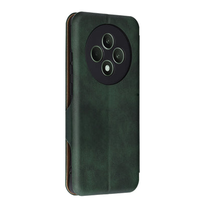 Etui til Oppo Reno12 FS 5G / Reno12 FS 4G / Reno12 F 4G / Reno12 F, Techsuit, Safe Wallet Plus, Grøn