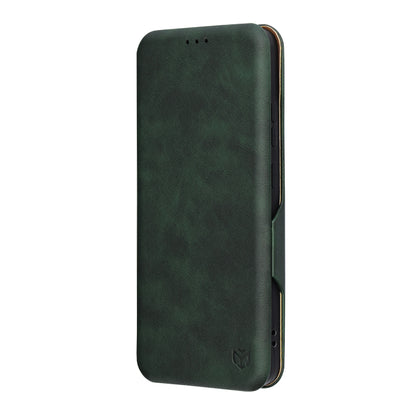 Etui til Oppo Reno12 FS 5G / Reno12 FS 4G / Reno12 F 4G / Reno12 F, Techsuit, Safe Wallet Plus, Grøn