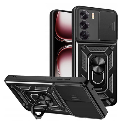 Cover til Oppo Reno12 Pro, Techsuit, CamShield, Sort