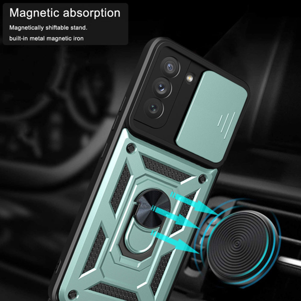 Cover til Oppo Reno12 Pro, Techsuit, CamShield, Sort