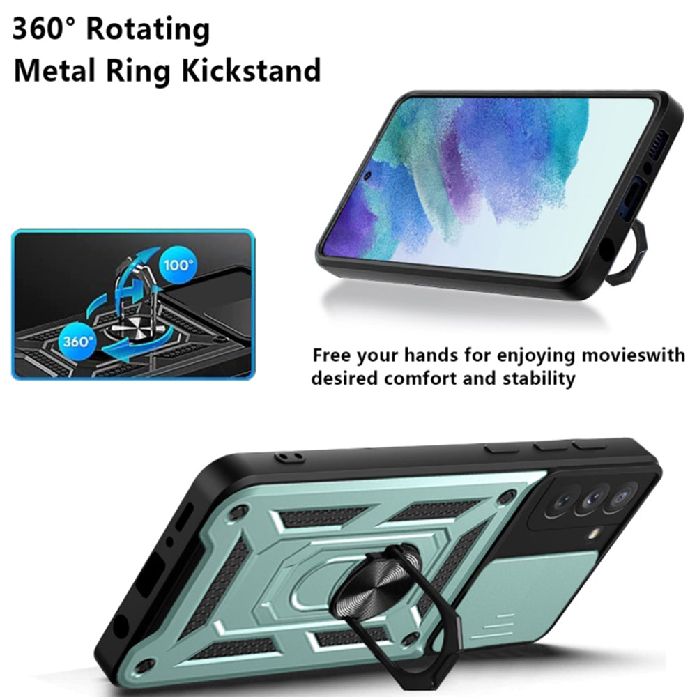 Cover til Oppo Reno12 Pro, Techsuit, CamShield, Sort