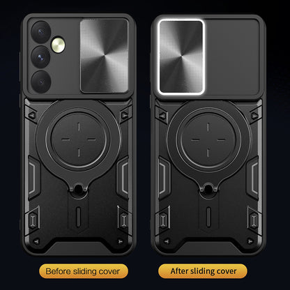 Cover til Oppo Reno12, Techsuit, CamGuard Pro, Lilla