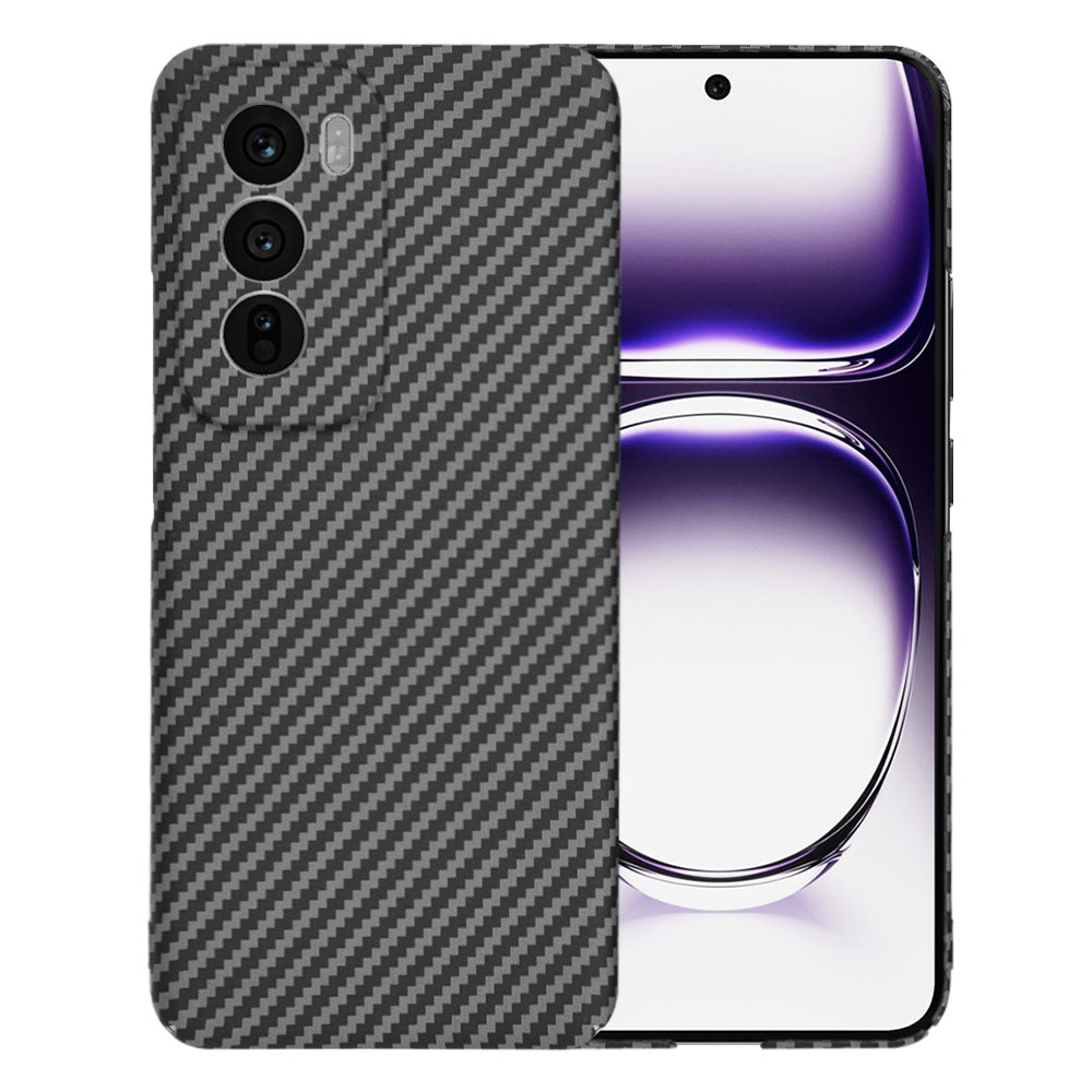 Cover til Oppo Reno12, Techsuit, Carbonite FiberShell, Sort