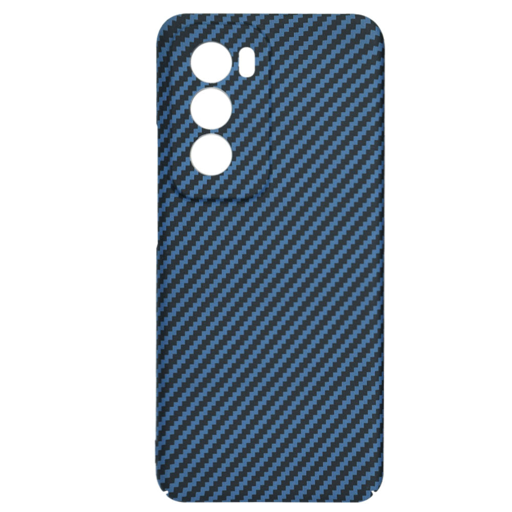 Cover til Oppo Reno12, Techsuit, Carbonite FiberShell, Turkis