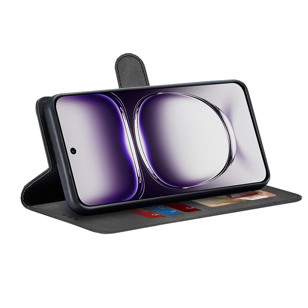 Cover til Oppo Reno12, Techsuit, Diary Book, Sort
