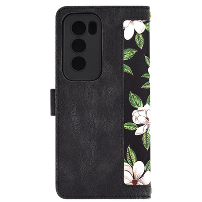 Cover til Oppo Reno12, Techsuit, FlipCraft, Sort