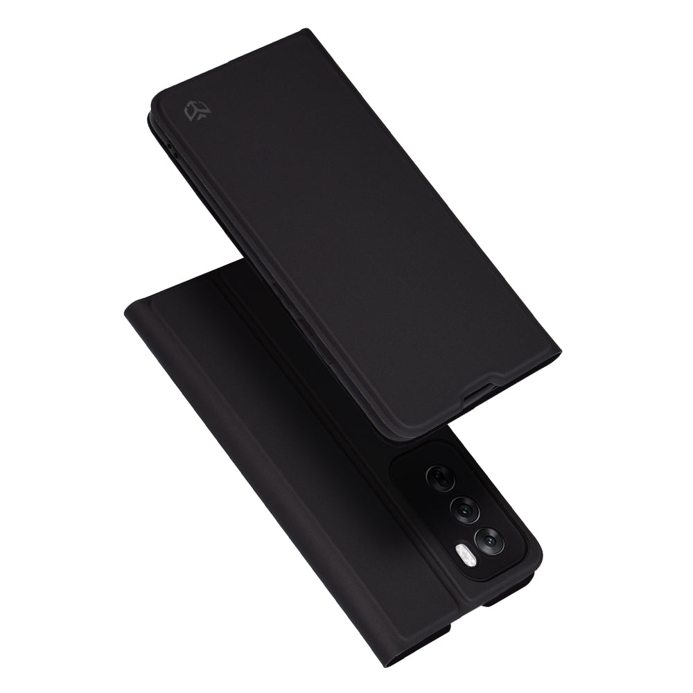 Cover til Oppo Reno12, Techsuit, Magskin Book, Sort