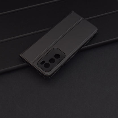 Cover til Oppo Reno12, Techsuit, Magskin Book, Sort