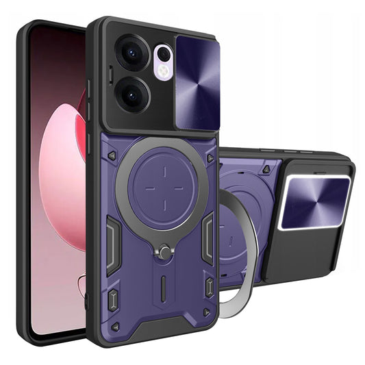 Cover til Oppo Reno13 FS 5G / Reno13 F 4G / Reno13 F, Techsuit, CamGuard Pro, Lilla