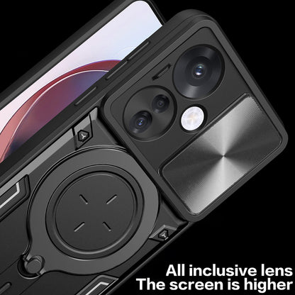 Case for Oppo Reno13 FS 5G / Reno13 F 4G / Reno13 F, Techsuit, CamGuard Pro, Black