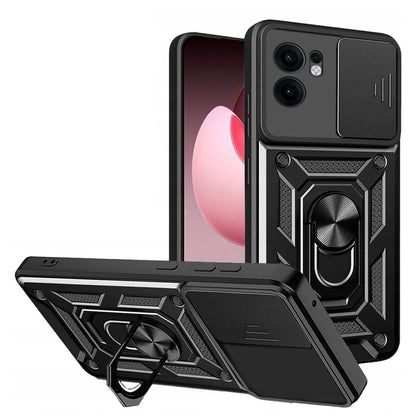 Cover til Oppo Reno13 FS 5G / Reno13 F 4G / Reno13 F, Techsuit, CamShield, Sort