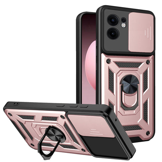 Cover til Oppo Reno13 FS 5G / Reno13 F 4G / Reno13 F, Techsuit, CamShield, Pink