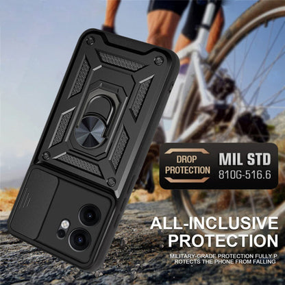 Cover til Oppo Reno13 FS 5G / Reno13 F 4G / Reno13 F, Techsuit, CamShield, Grøn