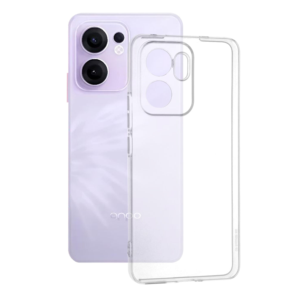 Case for Oppo Reno13 FS 5G / Reno13 F 4G / Reno13 F, Techsuit, Clear, Transparent